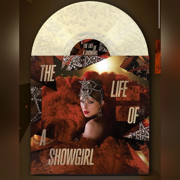 Taylor SwiftThe Life of a Showgirl Tiny Bubbles Under Bright Lights Vinyl
